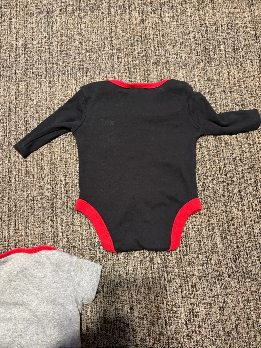 Nebraska Huskers Baby One-Piece Bodysuit - Red & Black Bundle 3 pcs
